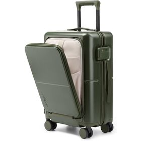 20 Inch Carry On Luggage with Front Pocket, Lightweight Rigid Frame