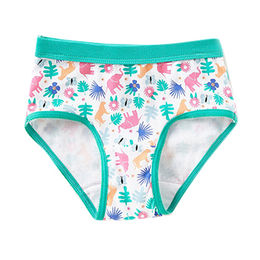 China Girls custom print briefs underwear super soft panties on Global ...