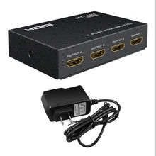 4 port HDMI Spitter 1 in 4 out 1x4 distributes