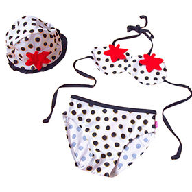 China OEM fashionable style design little girls' sexy bikini on Global