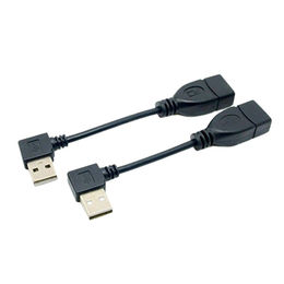 Cable Length: 20cm, Color: Down Computer Cables 10cm 20cm USB 2.0 A Male to Female 90 Angled Extension Adaptor Cable USB2.0 Male to Female Right/Left/Down/up Black Cable Cord 