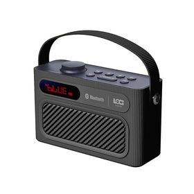 China Portable Leather Bluetooth speaker with FM radio support USB / TF ...