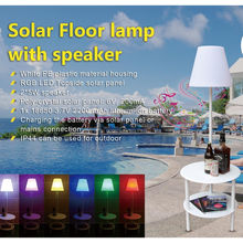 China Led Floor Lamp With Table Attached Lamp End Table Lamp With