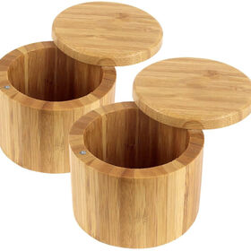 turnable4 woodsalt and pepper caddy