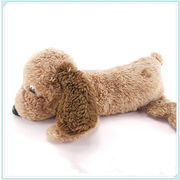 Cute Grey Curly Hair Dog Toy Customized Promotional Various