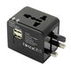 Universal multi plug,socket and USB adapter have US plug,UK plug,Europe ...