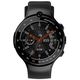 China 4G Android Smart Watch With Dual Cameras Round Alloy Case and Silicone Bracelet