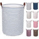Waterproof Round Cotton Linen Collapsible Storage Basket With Handles - China Other Laundry