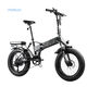 Buy Wholesale China Electric Bicycle 750w Fat Tire Folding E-bike 20 ...