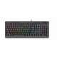 Buy Wholesale China Full Sized Rgb Keyboard With Volume Wheel & Rgb ...