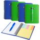 Buy Wholesale China Labon 4 Pieces Spiral Notebook Pocket Notepad With ...