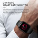 China COLMI M39 New Smart Watch Full Touch Screen IP67 Waterproof Heart rate Smart watch