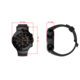China 4G Android Smart Watch With Dual Cameras Round Alloy Case and Silicone Bracelet
