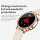 China 1.3" 360*360 Resolution IPS Full Touch Temperature heart rate blood pressure smart watches