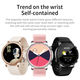 China 1.3" 360*360 Resolution IPS Full Touch Temperature heart rate blood pressure smart watches