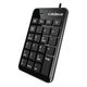 D25 Wired Number Keyboard Slim Mini Numeric Keyboard Pad 18 Keys For Laptop Notebook Wired USB