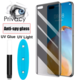 3x Qixxronics For IPhone 17 Pro Max Anti Spy Private Tempered Glass Film Privacy Screen Protector Black